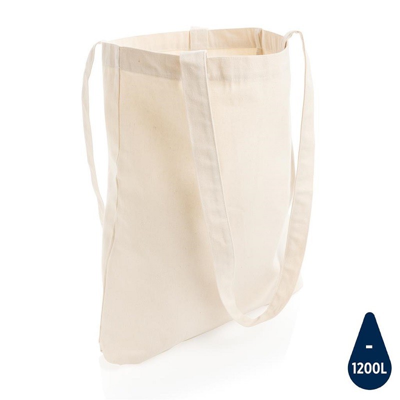 Plátěná taška Impact z recyklované bavlny 9,6 L, XD Design, béžová