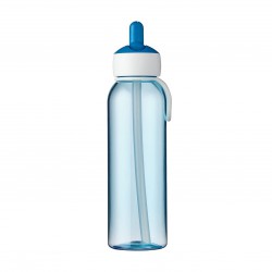 Dětská láhev na vodu s vyklápěcím pítkem, 500 ml, Mepal, modrá