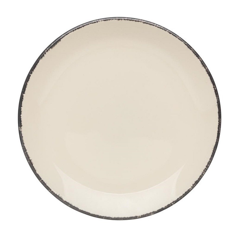 Sada keramických talířů, 2 ks, Ukiyo, bílá
