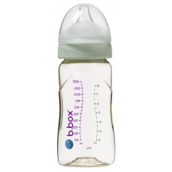 Antikoliková kojenecká láhev, 240 ml, b.box, zelená
