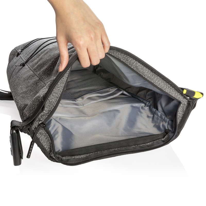 XD Design, Sportovní bezpečnostní batoh Bobby Urban 15.6", šedý