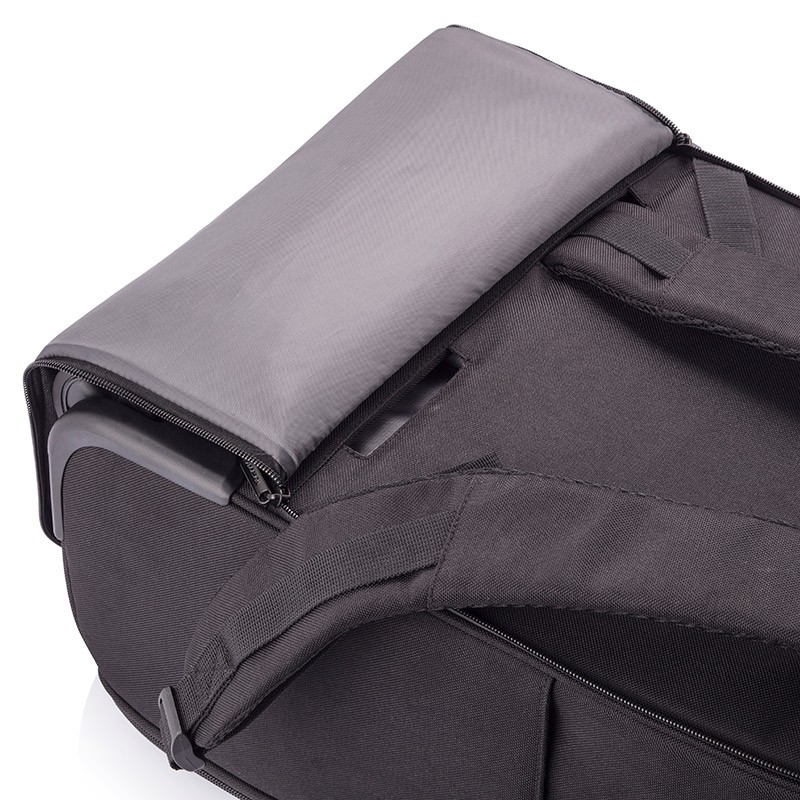 Příruční batoh na kolečkách, který nelze vykrást Bobby Trolley, 17'', XD Design, černý