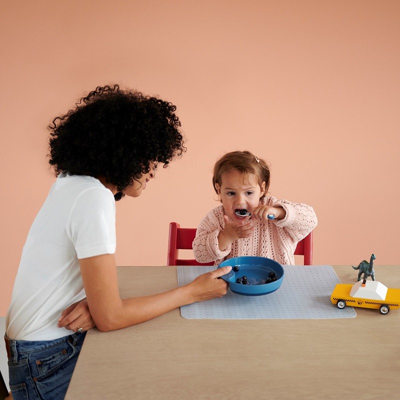 Dětský protiskluzový talíř Mio, 6m+, Mepal, Miffy