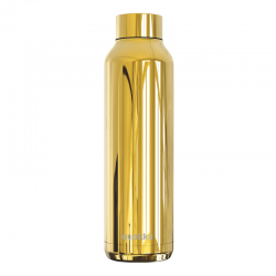 Nerezová lahev Solid Sleek 630 ml, Quokka, zlatá